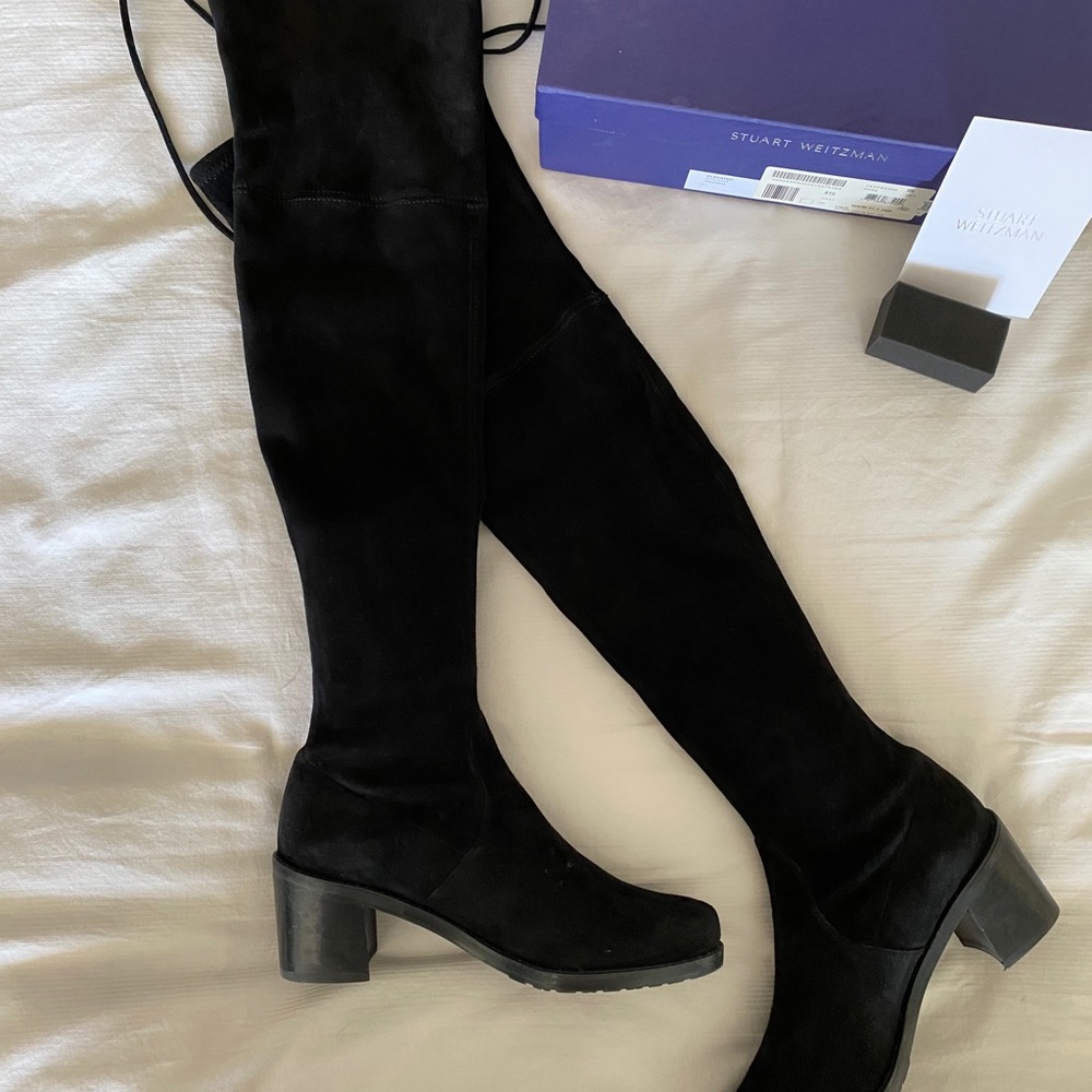 Stuart Weitzman elevated boot